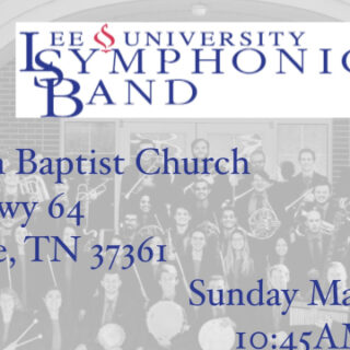 3/5 Lee University Symphonic Band Ocoee, TN