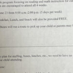 5/30 South Polk Elementary Summer Learning Camp