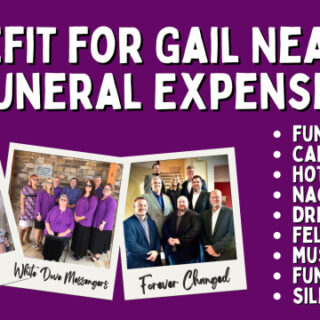 3/11  Benefit for Gail Neace’s Funeral Expenses Benton, TN