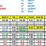 3/31 Polk County Rec Softball Game