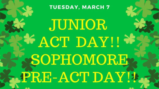 3/7 JR ACT Day at Polk County High School Benton, TN