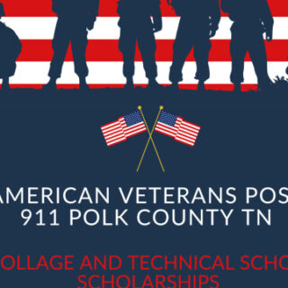AMVET Post 911, Polk, TN is Sponsoring Scholarships