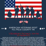 5/5/23 AMVET Post 911 Scholarships Deadline