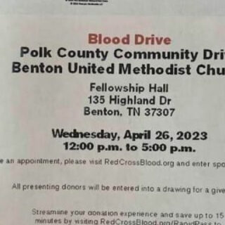 4/26 Blood Drive Benton, TN