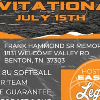 7/15 Benton Invitational at Frank Hammons Park