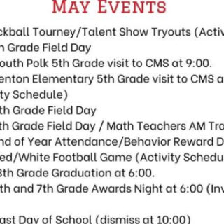 5/18 Red/White Football Game Chilhowee Middle School