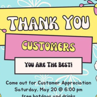 5/20 Cotton’s Place “The Station” Customer Appreciation Singing