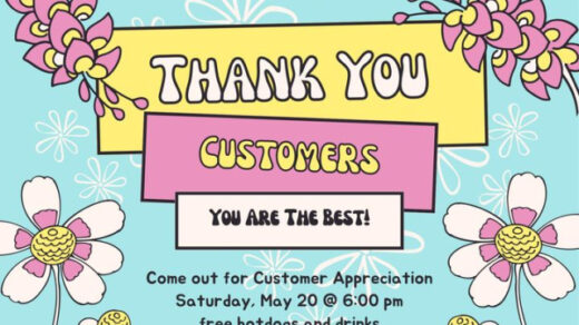 5/20 Cotton’s Place “The Station” Customer Appreciation Singing