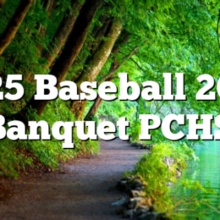 5/25 Baseball 2023 Banquet PCHS