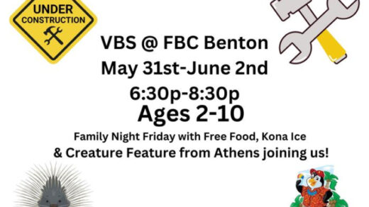 5/31-6/2 VBS @ FBC Benton
