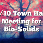6/10 Town Hall Meeting for Bio-Solids