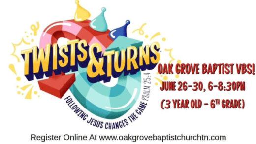 6/26-30 Oak Grove Baptist VBS