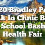 7/20 Bradley‑Polk Walk‑In Clinic Back to School Bash & Health Fair