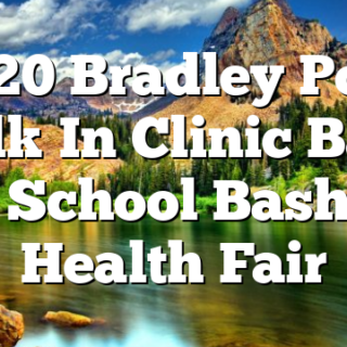 7/20 Bradley‑Polk Walk‑In Clinic Back to School Bash & Health Fair