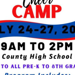 7/24 PCHS Cheer Camp