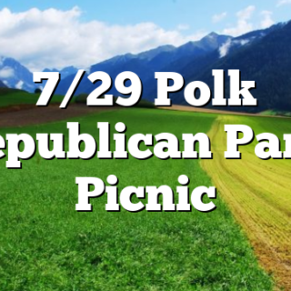 7/29 Polk Republican Party Picnic