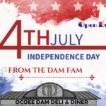 7/4 Firecracker Shrimp Special at Ocoee Dam Deli & Diner