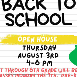 8/3 Copper Basin Elementary School Open House