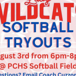 8/3 Lady Wildcats Softball Tryouts