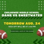 8/24 CMS GAME VS Sweetwater
