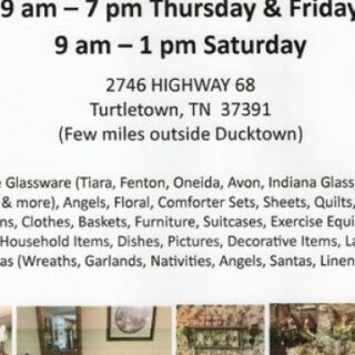 8/10 Estate Sale Turtletown, TN