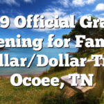 8/19 Official Grand Opening for Family Dollar/Dollar Tree Ocoee, TN
