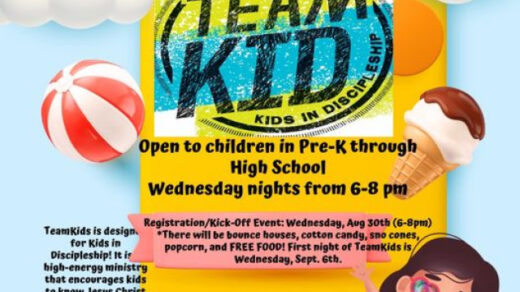 8/30 Zion Baptist Church Team Kids Launch