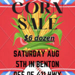 8/5 High School Baseball Team Corn and Watermelon Sale