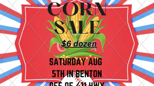 8/5 High School Baseball Team Corn and Watermelon Sale