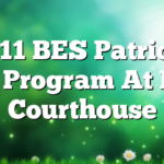 9/11 BES Patriots Day Program At Polk Courthouse