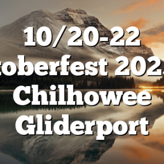 10/20-22 Oktoberfest 2023 at Chilhowee Gliderport