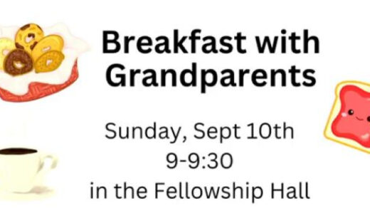 9/10 Shiloh Baptist Church Breakfast with Grandparents Event