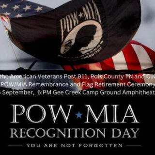 9/16 POW/MIA Remembrance & Flag Retirement Ceremony
