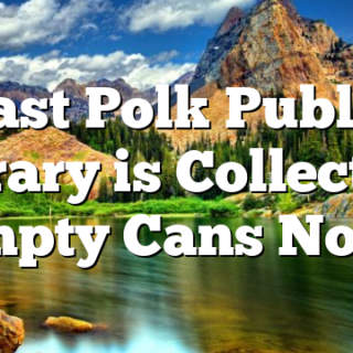 East Polk Public Library is Collecting Empty Cans Now!
