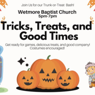 10/28 Wetmore Baptist Church Trunk or Treat Delano, TN
