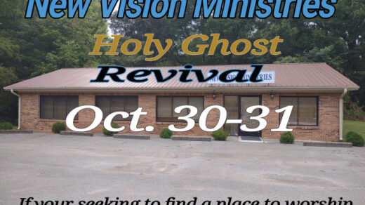 10/30-31 New Vision Ministries Holy Ghost Revival