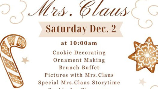 12/2 Cookie Decorating with Mrs. Claus Fundraiser