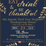 11/23 Free Thanksgiving Dinner Reliance, TN