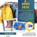 11/5 Wetmore Baptist Church “Winter Weather” Clothing Drive
