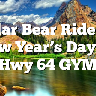 Polar Bear Ride on New Year’s Day by Hwy 64 GYM
