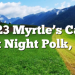 1/23 Myrtle’s Café Art Night Polk, TN