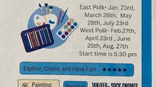 1/23 Adult Craft Club East Polk Library