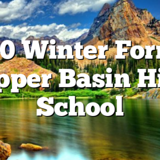 2/10 Winter Formal Copper Basin High School