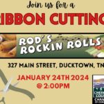 1/24 Ribbon Cutting at Rod’s Rocking Rolls Ducktown, TN