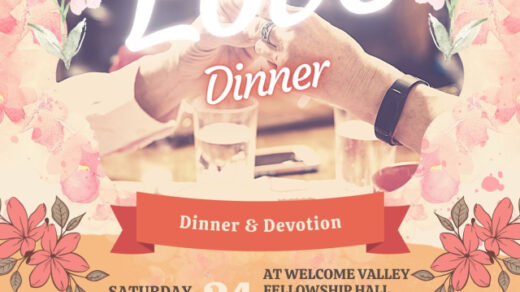 2/24 Love Dinner Welcome Valley Baptist Church