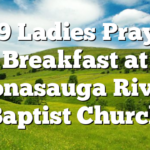 3/9 Ladies Prayer Breakfast at Conasauga River Baptist Church