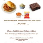 2/24 NVM Ocoee Outreach BBQ Fundraiser