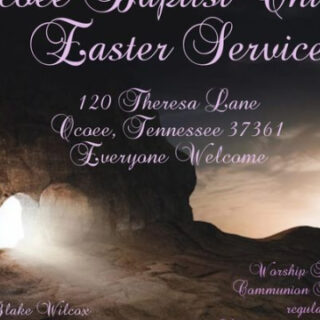 3/31 Ocoee Baptist Church Easter Sunday Program