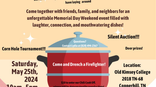 5/25 Copper Basin Fire and Rescue Chili Cookoff +