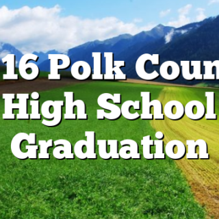 5/16 Polk County High School Graduation